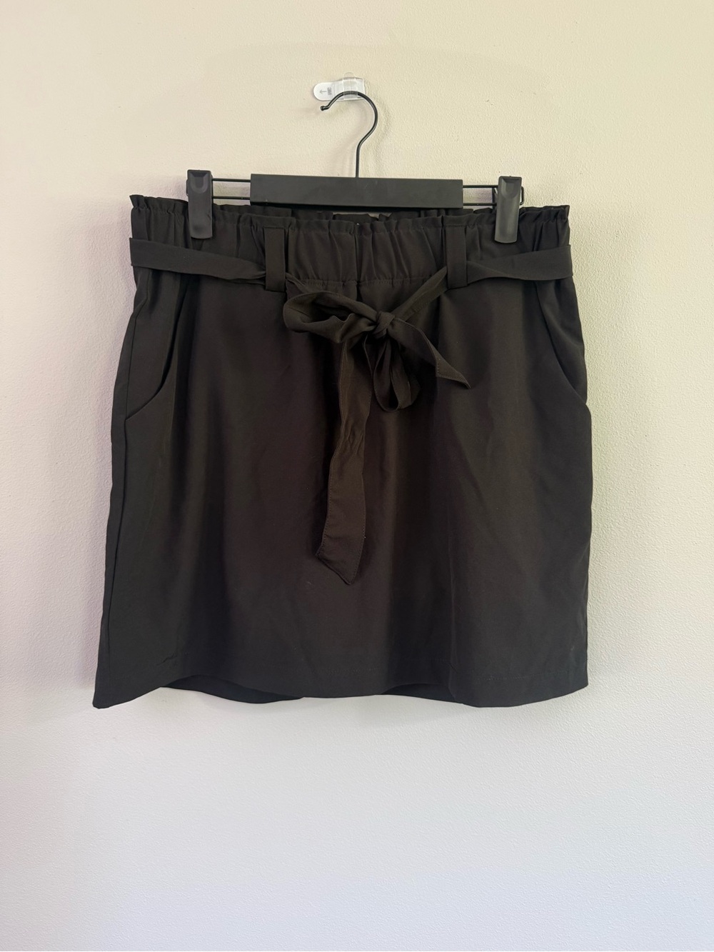 RBX Black Elastic Waist Skirt